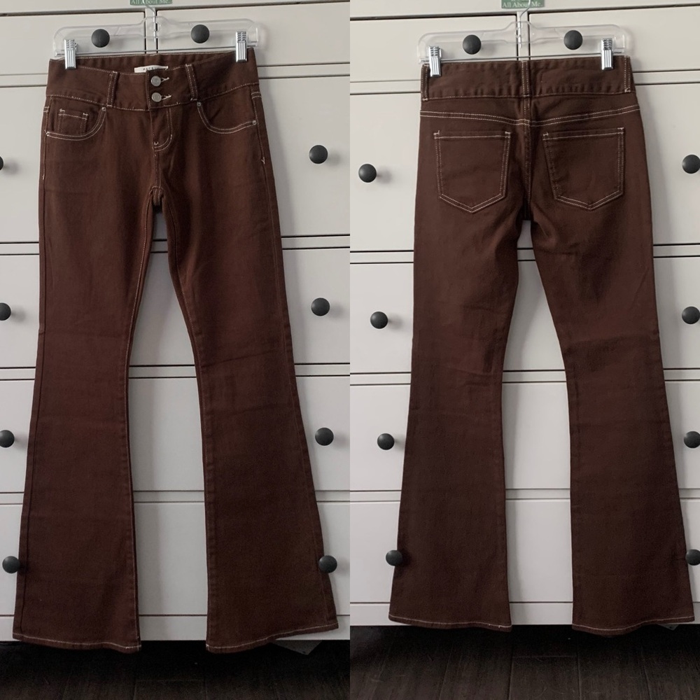 Low Rise Bootcut Jeans